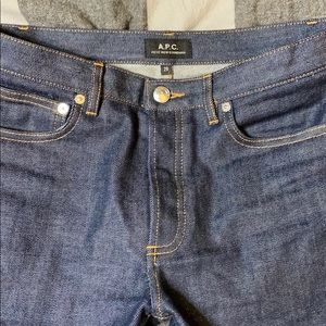Mens apc raw denim jeans size 29